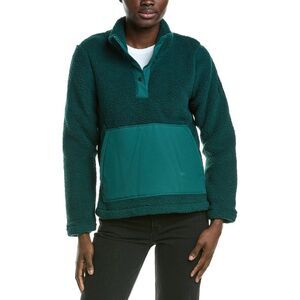 Spyder Womens  High Pile Fleece Jacket, Green